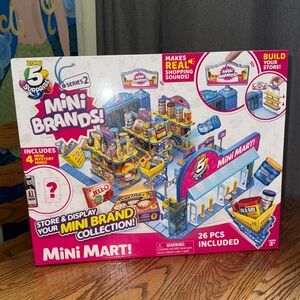 Zuru 5 Surprise Mini Brands Mini Mart Series 2 Playset - Multicolor 26 pcs inc.